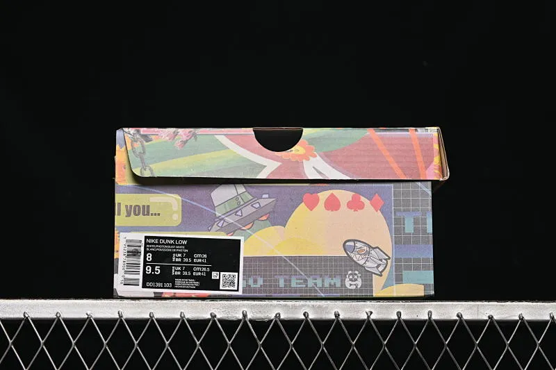 All categories Nk SB Dunk Series Nk SB Dunk Low High-end customized low-top sneakers Nike SB Dunk Low white gray strap low-top casual sneakers DD1391-103